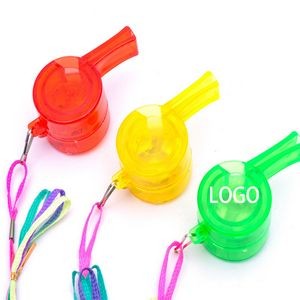 LED Flashing Party Cheering Whistle
