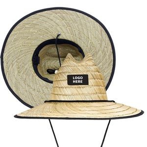 Lifeguard Beach Sun Straw Hat