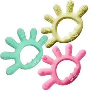 Finger-Shaped Organic Baby Teether