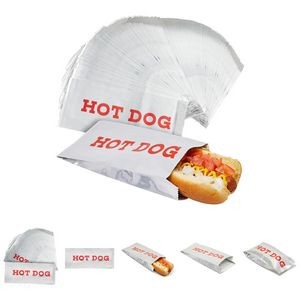 Individual Foil Hot Dog Bags Wrappers