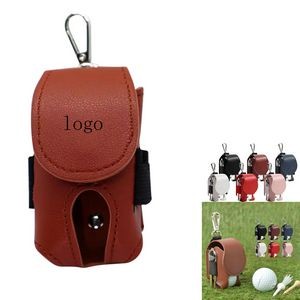 PU Leather Golf Storage Bag