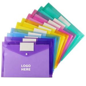 Plastic Envelopes with Snap Closure