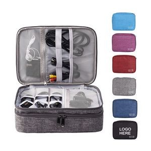 Electronics Organizer Portable Storage Case for Cable