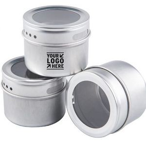 Magnetic Spice Tins Storage Spice Container