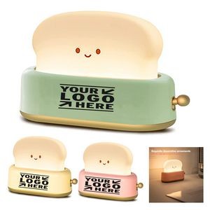 Cute Desk Decor Toaster Lamp