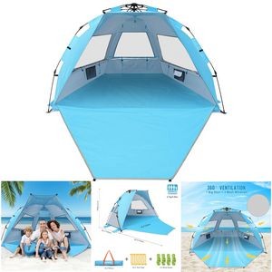 Person Beach Tent Pop Up Shade