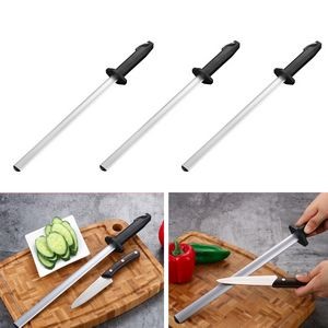 Fine Honing Rod Steel Kitchen Knife Sharpener Stick