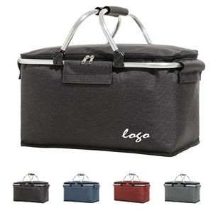 Large Insulated Portable Picnic Lunch Bag