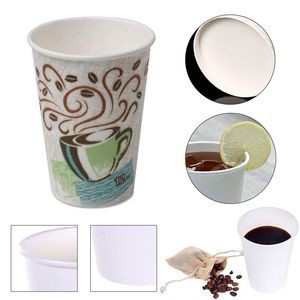 12 Oz Custom Full Color Disposable Paper Coffee Cup