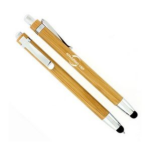 Eco-friendly Bamboo Pen With Stylus