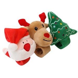 Plush Slap Bracelets For Kids Squishmallow Wristbands With Christmas