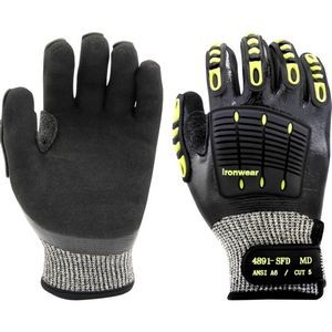 Premium A6 Cut & Impact Resistant Work Gloves