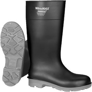 Safety Steel Toe Work PVC/Nitrile Rain Boots