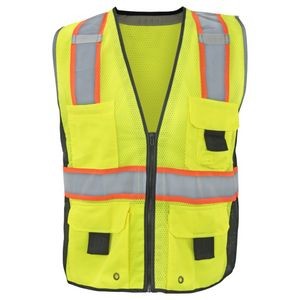 ANSI Class 2 Surveyors Heavy Duty Safety Vest
