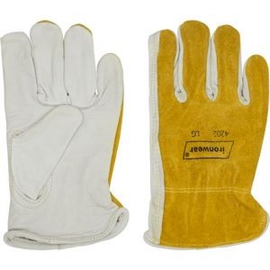 Cow Grain Leather Welding & Construction Gloves