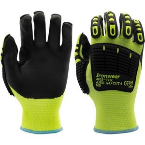 Cut, Puncture, & Impact Resistant Nitrile Dipped Work Gloves