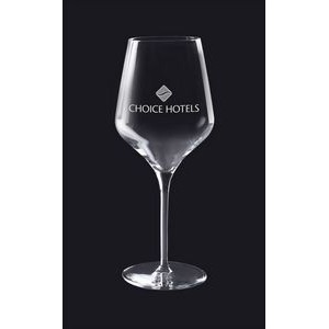 20 Oz. Prism White Wine Glass - Deep Etched