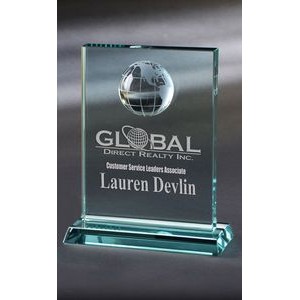 Small Worldview Jade Crystal Award