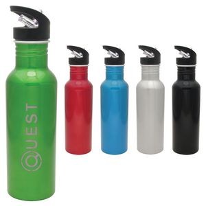 27 Oz. Aluminum Hiker Collection Water Bottle - Laser Etched