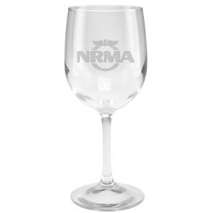 8 Oz. Spectra Wine Glass - Deep Etched