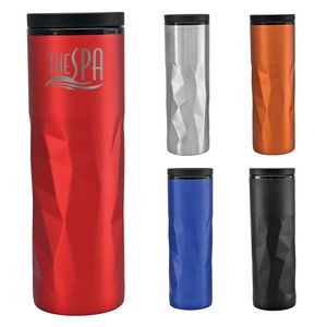 15 Oz. Laser Etched Tuscan Collection Travel Tumbler