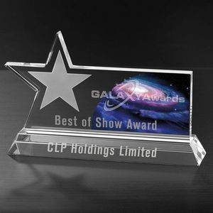 Pinnacle Star Optical Crystal Award