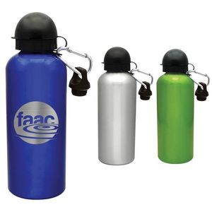 20 Oz. Aluminum Cyclist Collection Water Bottle - Laser Etched