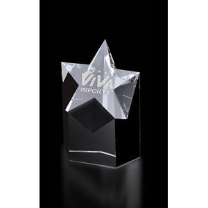 Small Superstar Optical Crystal Award