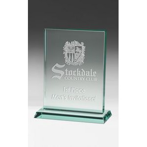 Small Hanover Jade Crystal Award