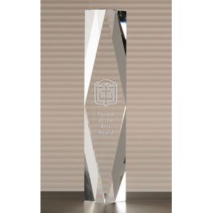 Large Chairman's Tower Optical Crystal Award