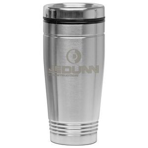 18 Oz. Stainless Steel City Passport Tumbler - Laser Etched