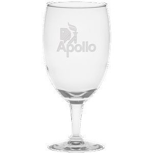 16 Oz. Ice Tea Glass- Etched