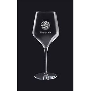 16 Oz. Prism White Wine Glass - Deep Etched