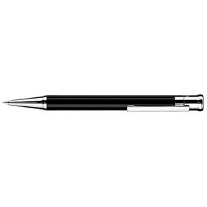 Otto Hutt Shiny Black & Platinum Trim 0.7mm Pencil