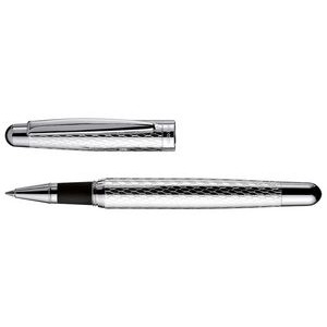 Otto Hutt Honeycomb 02 Design Series Solid Sterling Silver Rollerball