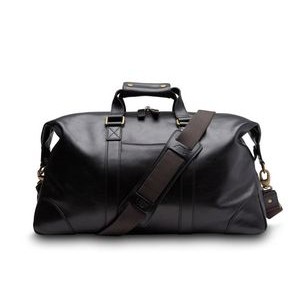 BOSCA Leather Dolce Duffle Bag