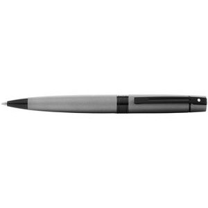 Sheaffer 300 Matte Gray Lacquer with Polished Black Trim Ball Point