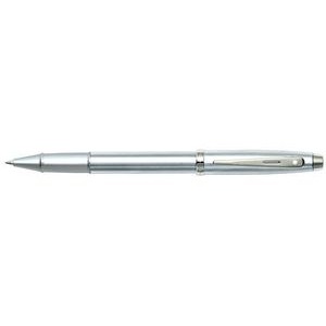 Sheaffer 100 Brushed Chrome with Chrome Trim Rollerball