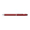 Cross Tech3+ Engraved Translucent Red Multifunction Pen