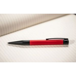S.T.Dupont 'D' Initial Collection Matte Black & Red Ball Point