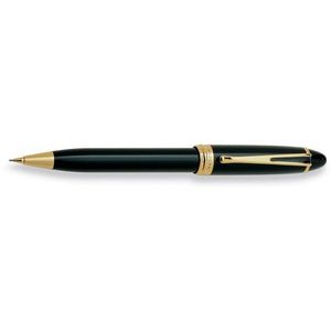Aurora Ipsilon Deluxe Mechanical Pencil Black w/Gold Trim Pencil