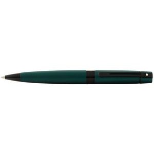 Sheaffer 300 Matte Green Lacquer with Polished Black Trim Ball Point