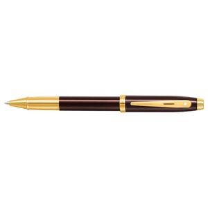 Sheaffer 100 Brown and Gold Trim Rollerball