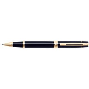 Sheaffer 300 Glossy Black with Gold Tone Trim Rollerball