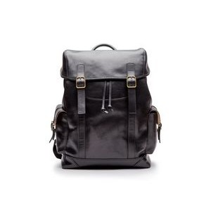 BOSCA Pathfinder All Leather Backpack