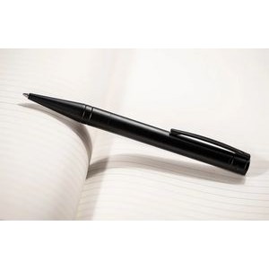 S.T.Dupont 'D' Initial Collection Matte Black & Black Ball Point