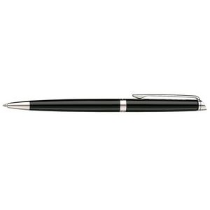 Waterman Hemisphere Ballpoint Pen Black Lacquer Chrome Trim