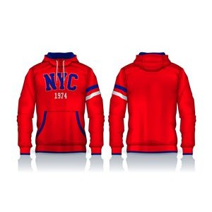 Hoodies Full Customization, Sublimated, Embroidered, tackle/twill, 100% poly or Cotton-Poly blend