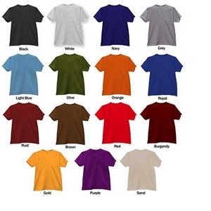 T-shirts fully polyester or poly-cotton blend, sublimated full customization, applique