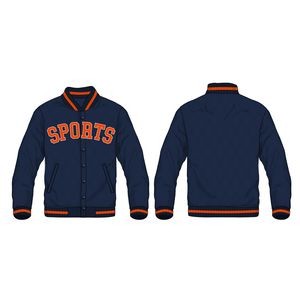 Varsity Jackets Full Customization Cotton-Poly blend, Applique, Embroidered artwork, Tackle twill